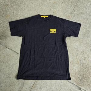 Vtg Y2k UNION LA Union State University School Logo Graphic Tee Shirt M USA Made